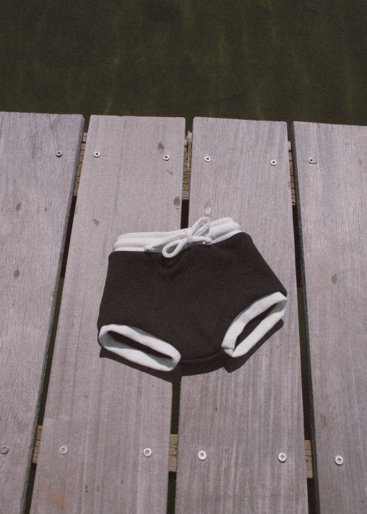 Mini Euro Swim Short - Coco Noir