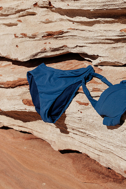 Sample - Signature V Bottom - Blue Suede