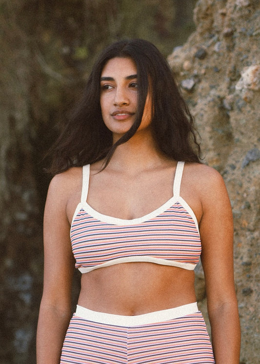 Signature Girl Top - Zephyr Stripe